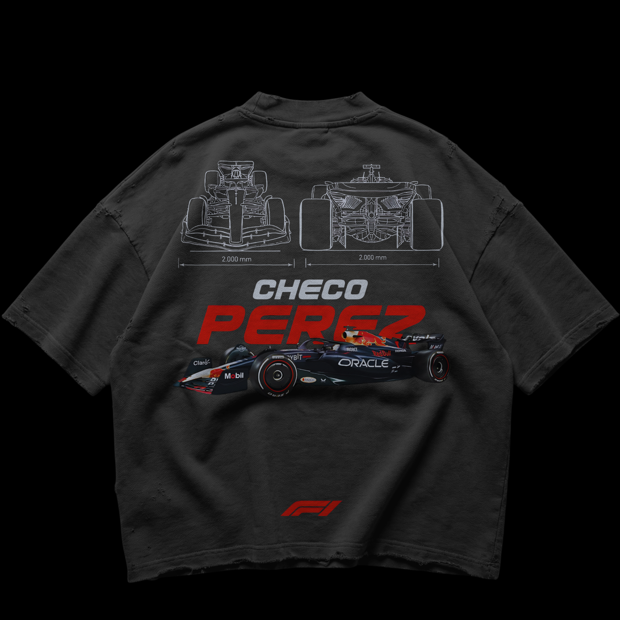 F1 CHECO PAREZ - OVERSIED TEE