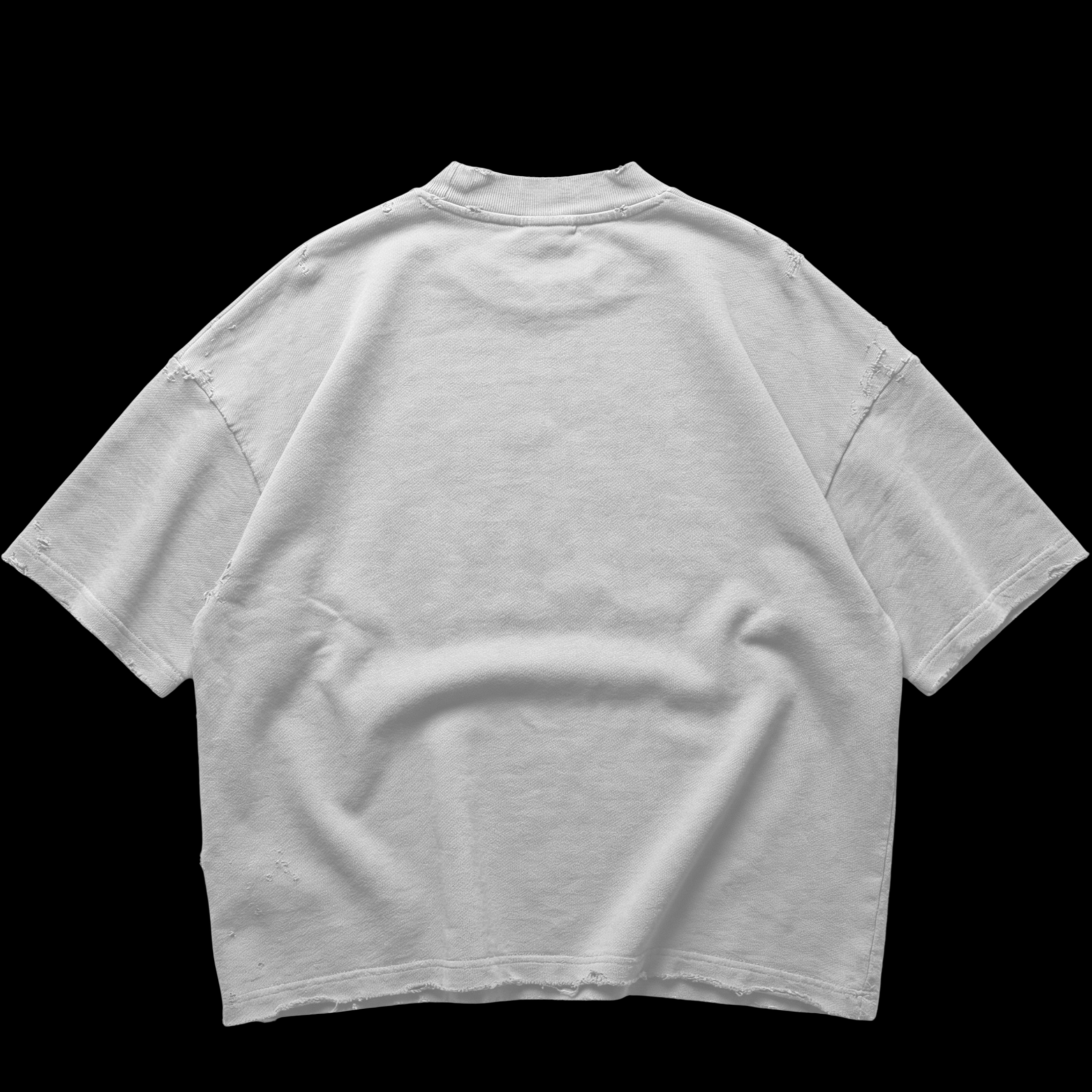 WHITE OVERSIZED TEE