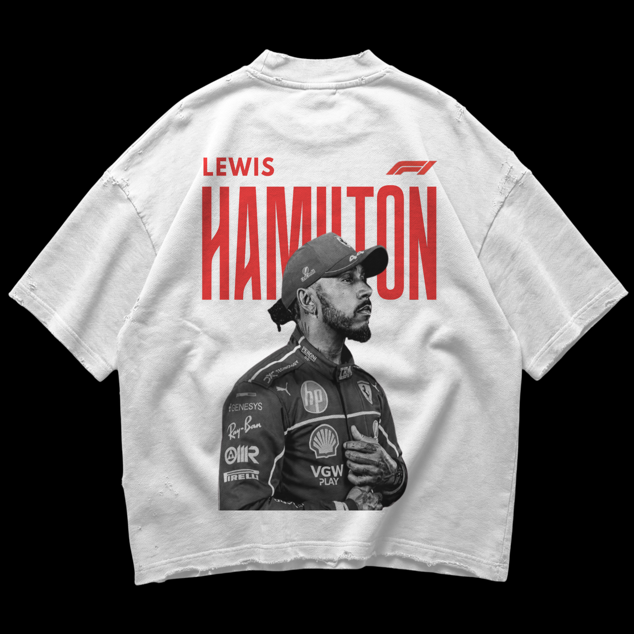 F1 LEWIS HAMILTON - OVERSIZED TEE