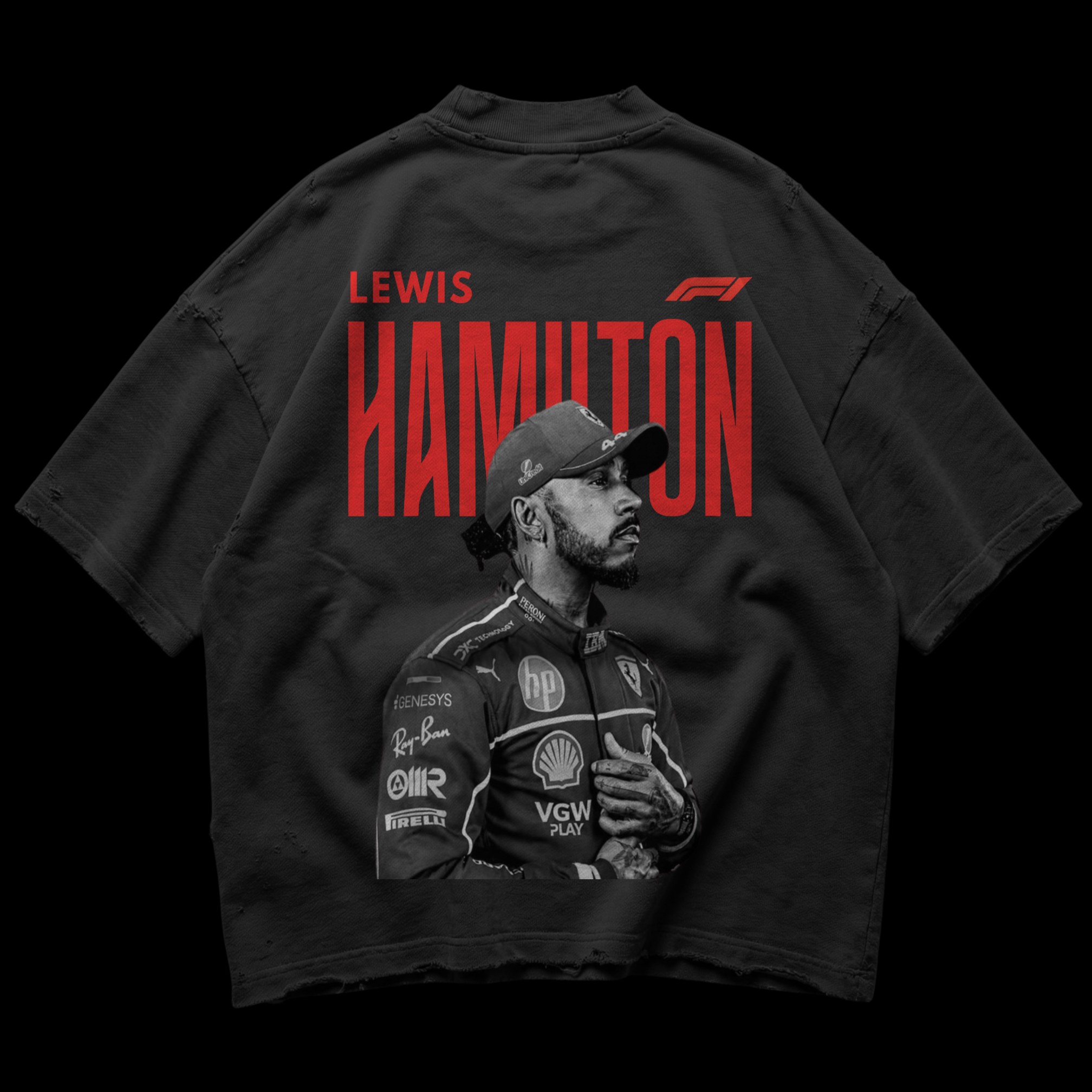 F1 LEWIS HAMILTON - OVERSIZED TEE