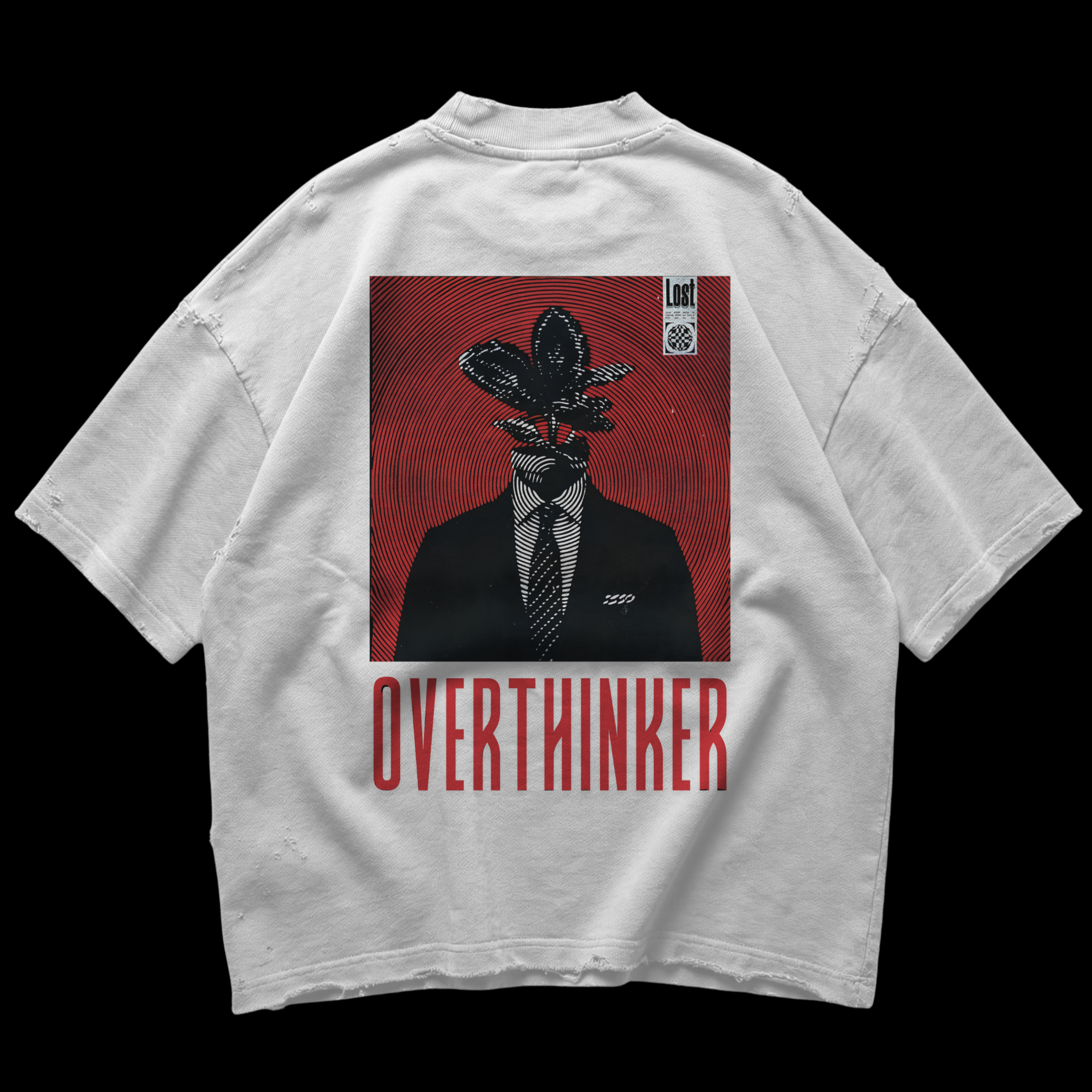 OVERTHINKER - OVERSIZED TEE