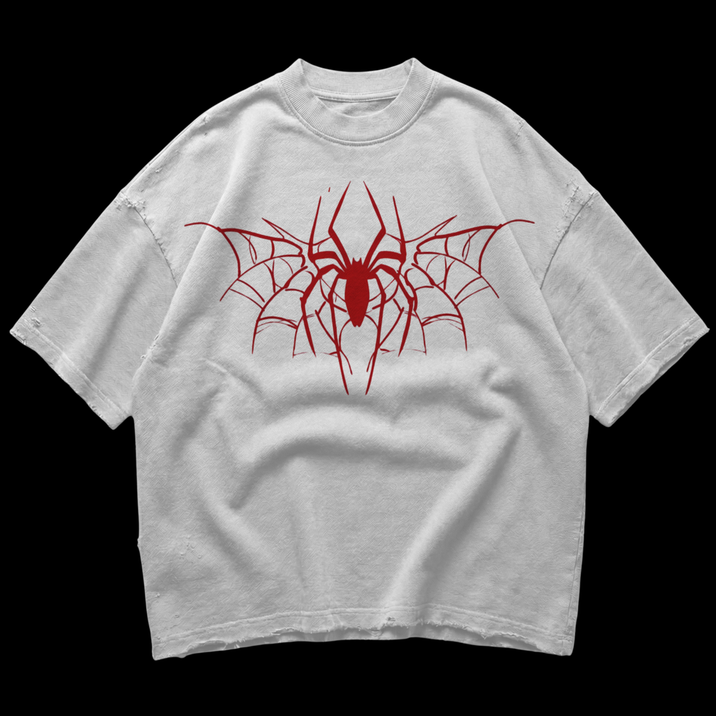 SPIDERMAN WEB - OVERSIZED TEE