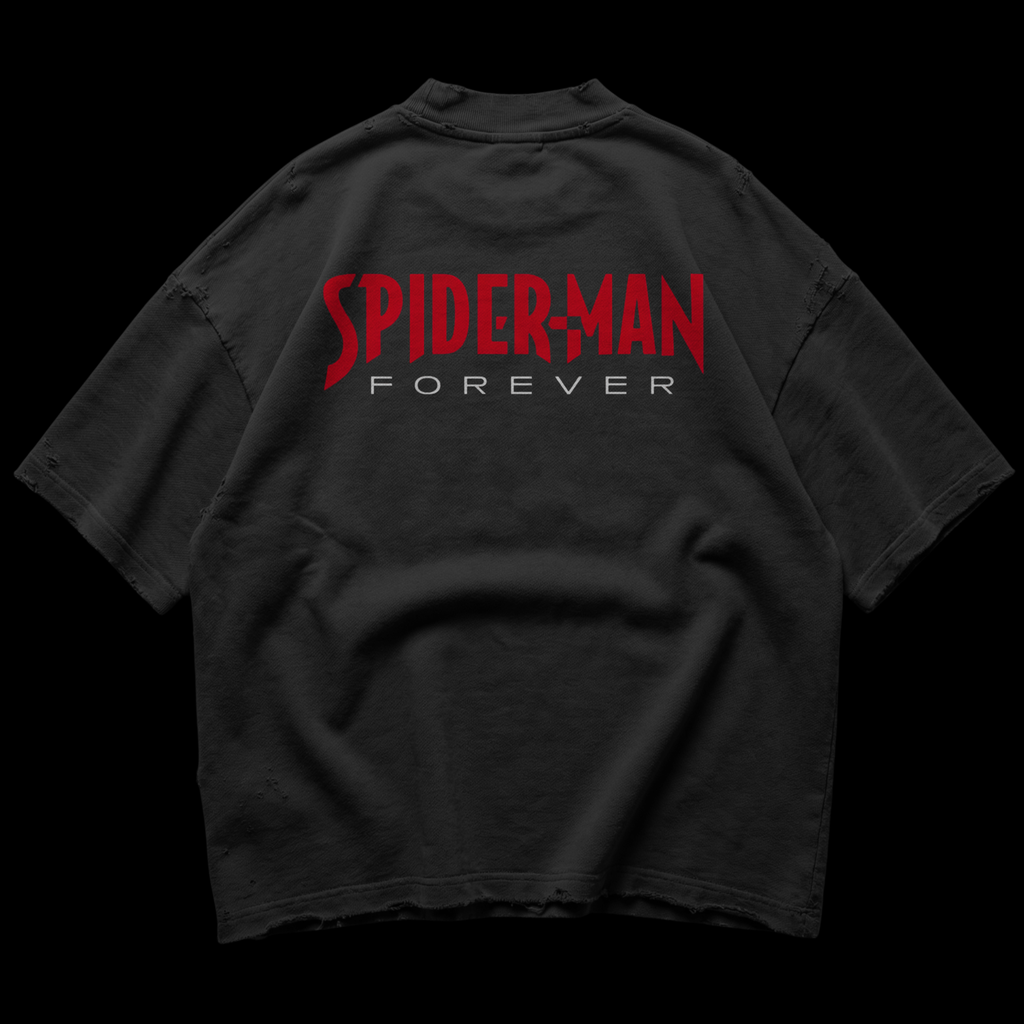 SPIDERMAN WEB - OVERSIZED TEE
