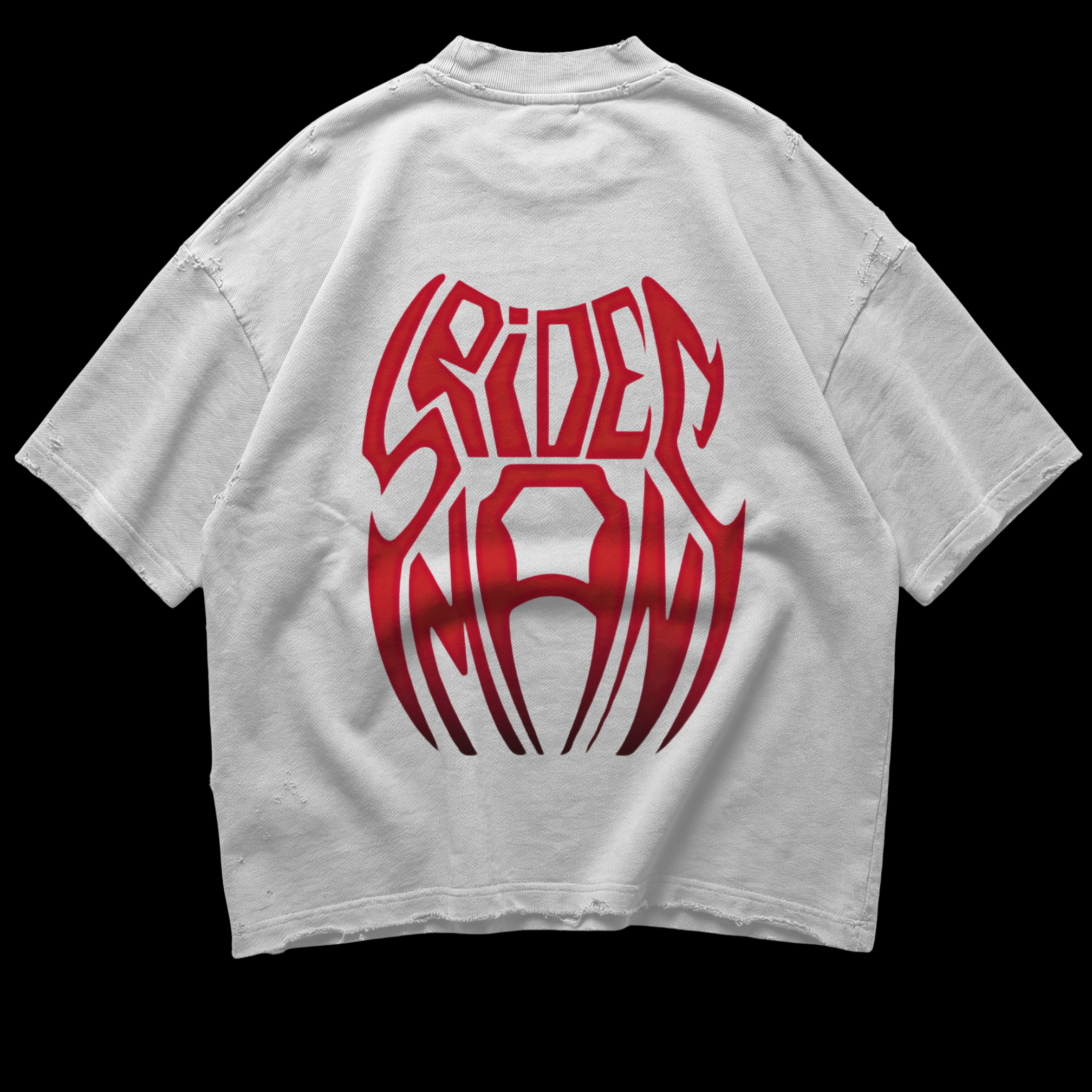 SPIDERMAN WEB - OVERSIZED TEE