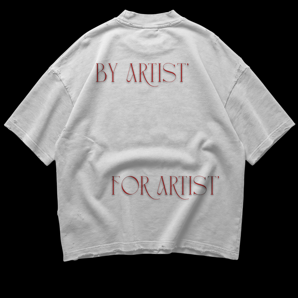 BY & FOR ARTIST - OVERSIZED TEE