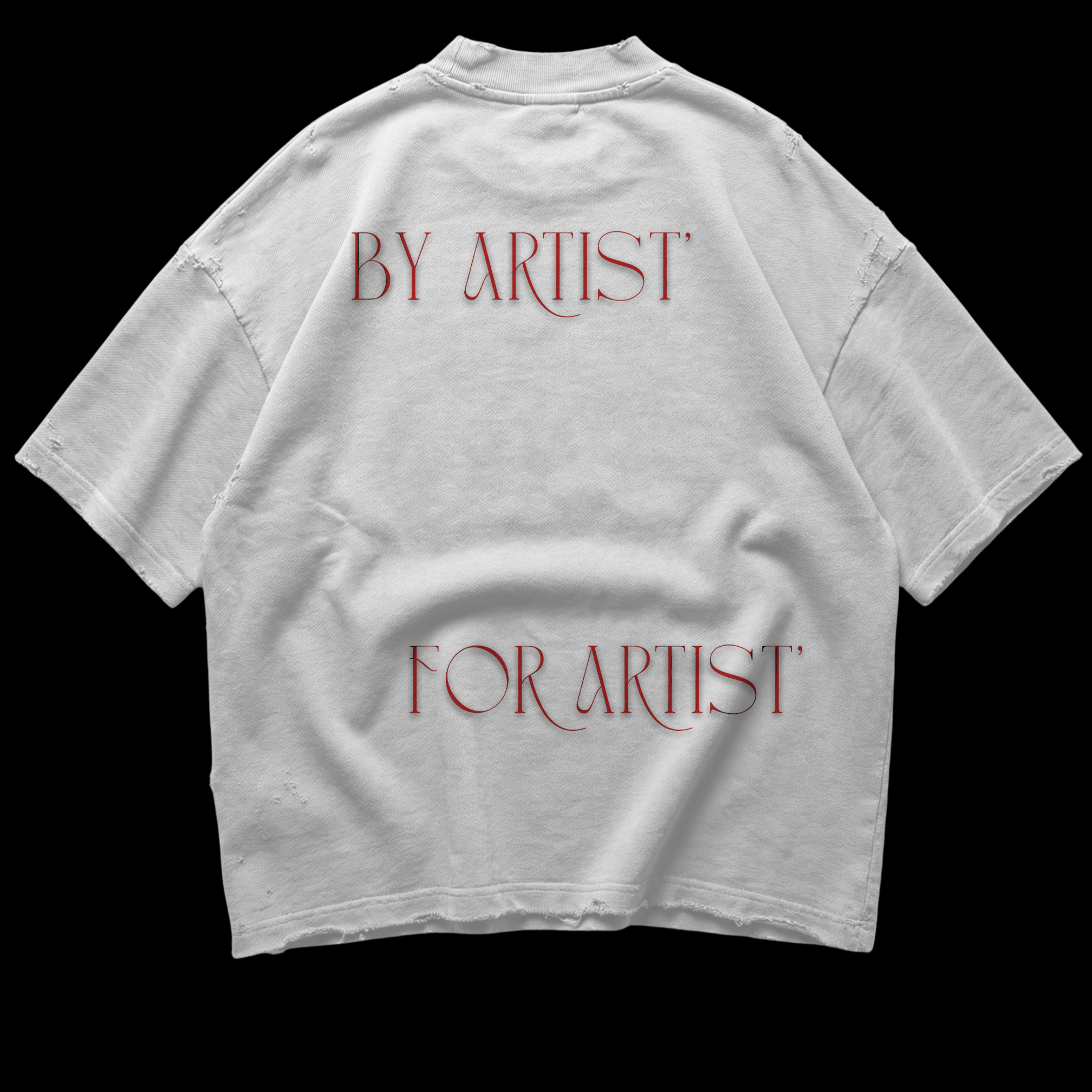 BY & FOR ARTIST - OVERSIZED TEE