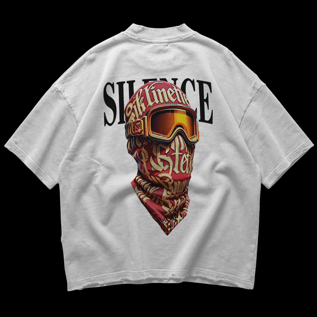SILENCED - OVERSIZED TEE